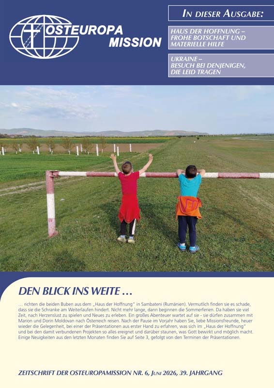 Titelseite Monatsheft Juni 2026